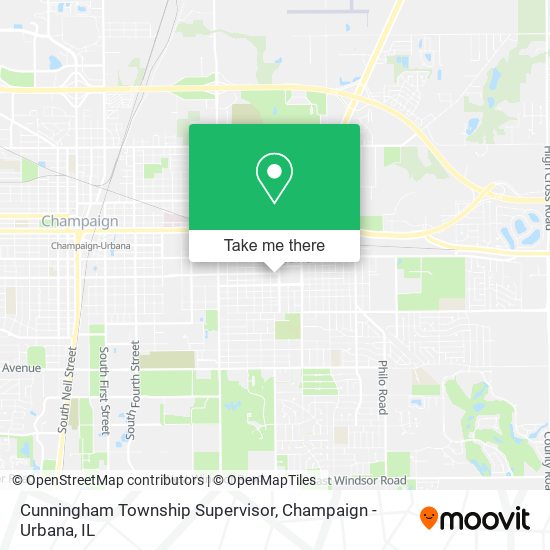 Cunningham Township Supervisor map