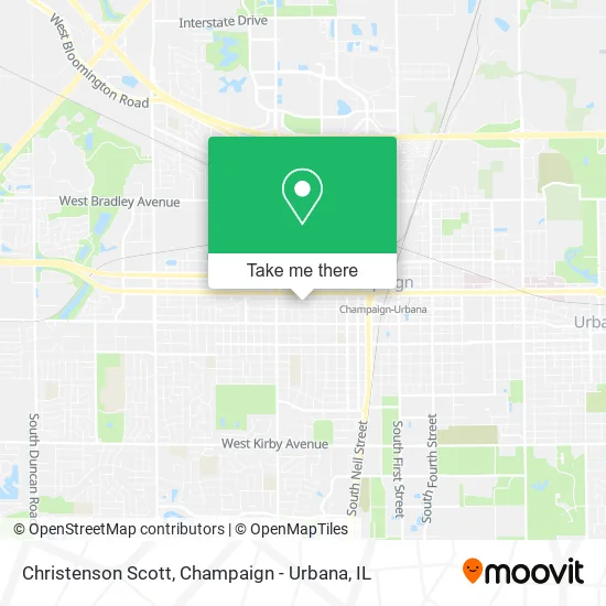 Mapa de Christenson Scott