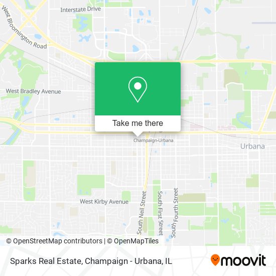 Sparks Real Estate map