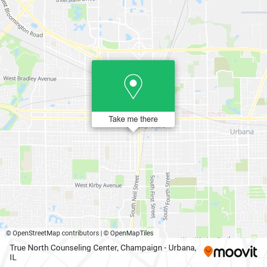 True North Counseling Center map