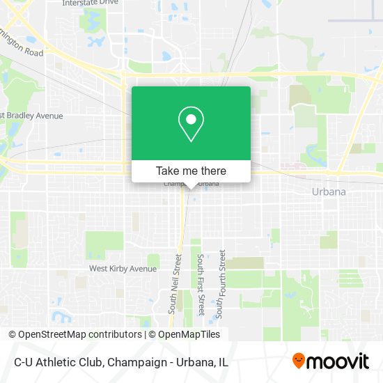 Mapa de C-U Athletic Club
