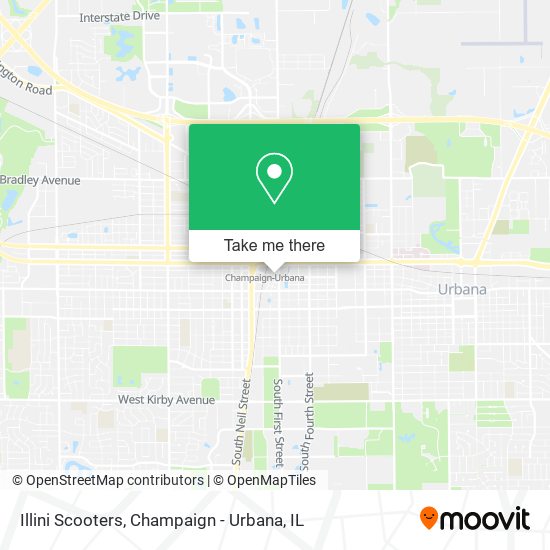 Illini Scooters map