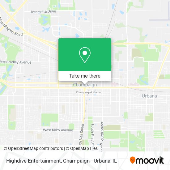 Highdive Entertainment map
