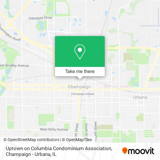 Mapa de Uptown on Columbia Condominium Association