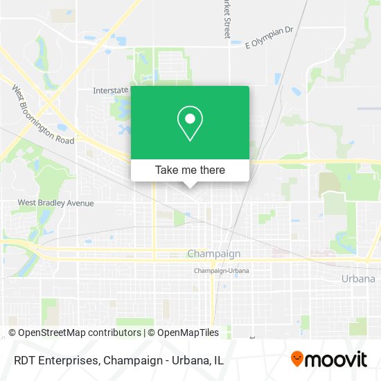 Mapa de RDT Enterprises