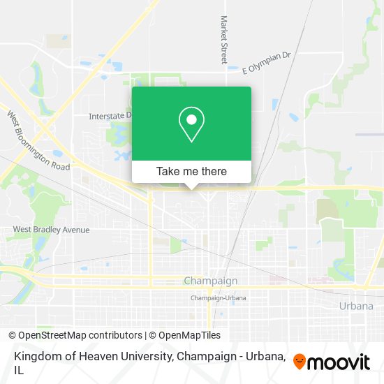 Mapa de Kingdom of Heaven University