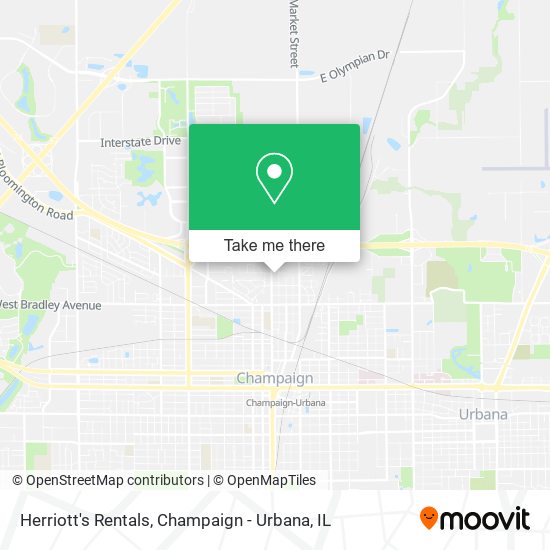 Mapa de Herriott's Rentals