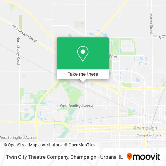 Twin City Theatre Company map