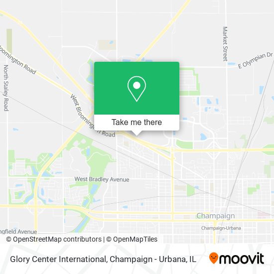 Glory Center International map