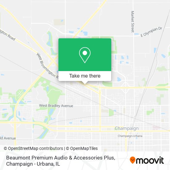 Beaumont Premium Audio & Accessories Plus map