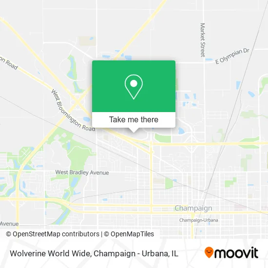Wolverine World Wide map