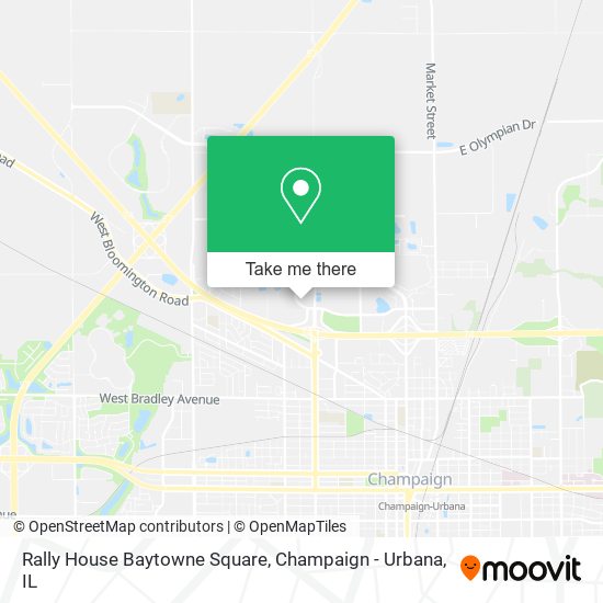 Rally House Baytowne Square map