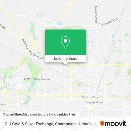 C-U Gold & Silver Exchange map