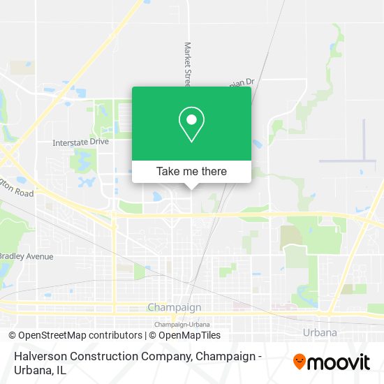 Halverson Construction Company map