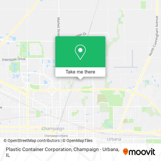 Plastic Container Corporation map