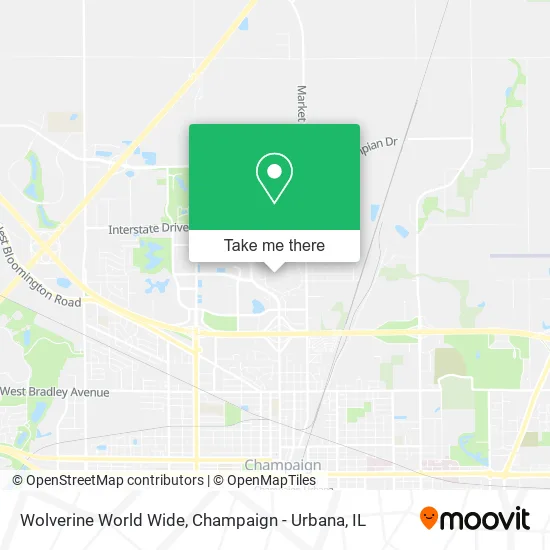 Wolverine World Wide map