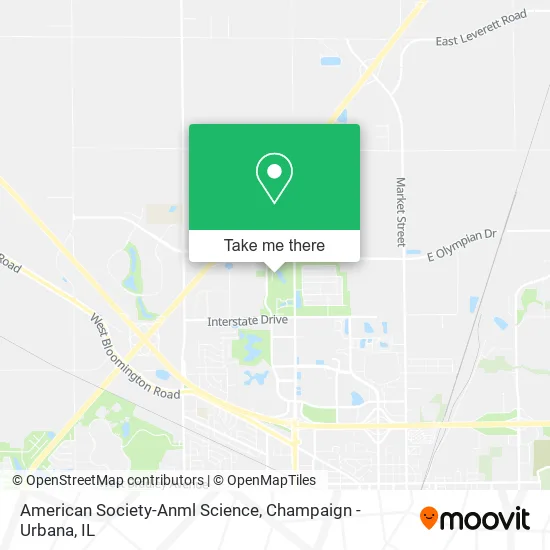 Mapa de American Society-Anml Science