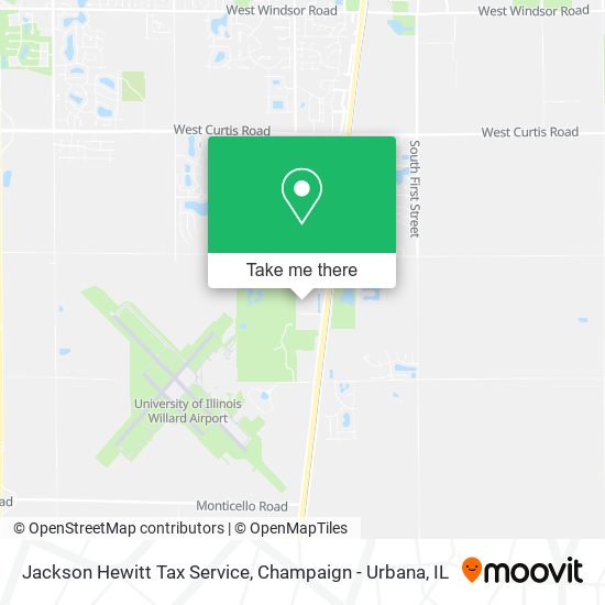 Mapa de Jackson Hewitt Tax Service