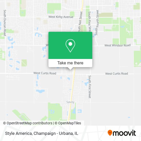 Style America map