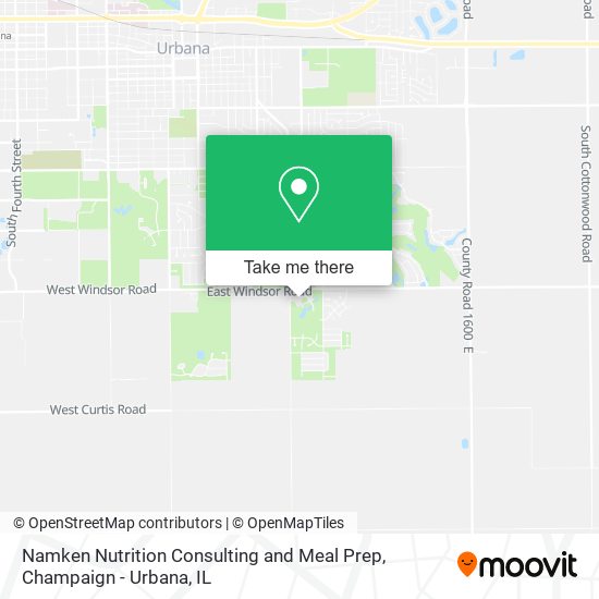 Namken Nutrition Consulting and Meal Prep map