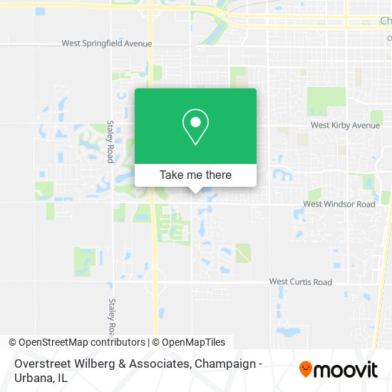 Overstreet Wilberg & Associates map