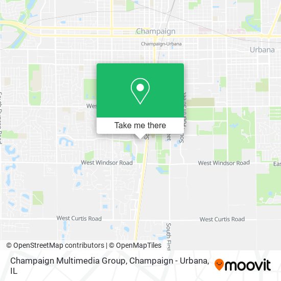 Champaign Multimedia Group map