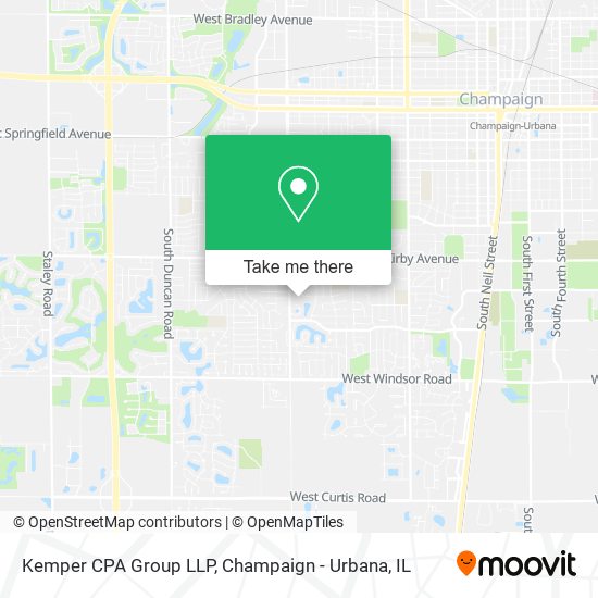 Mapa de Kemper CPA Group LLP