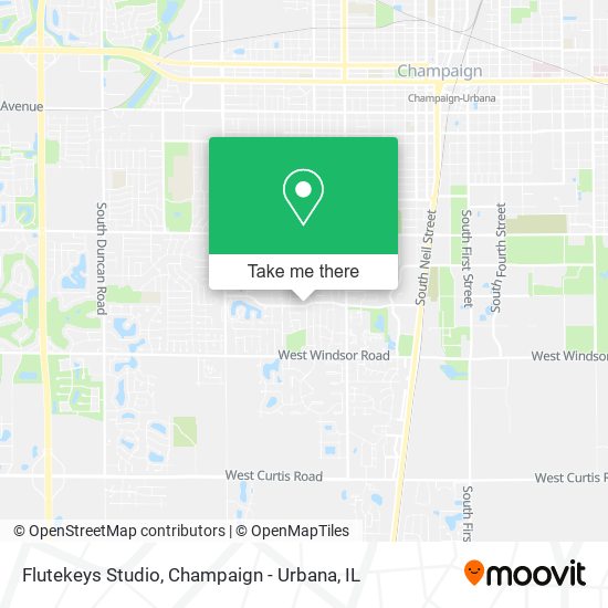 Flutekeys Studio map