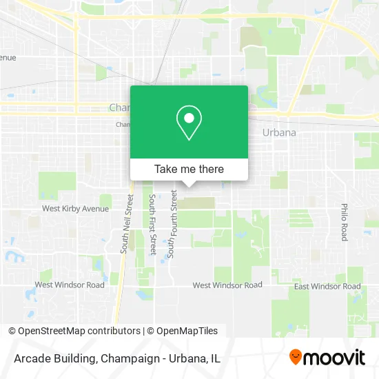 Mapa de Arcade Building
