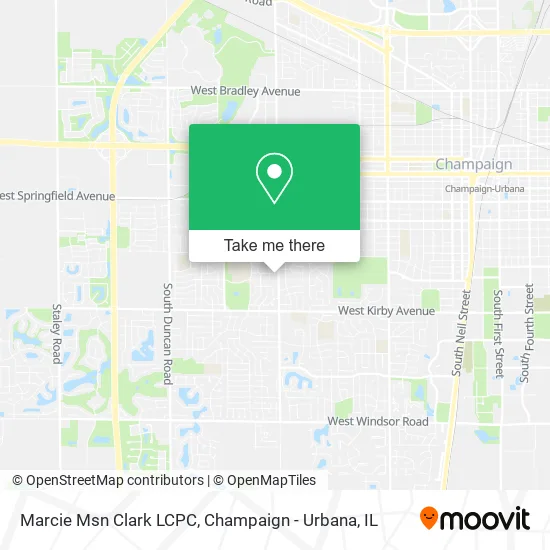 Mapa de Marcie Msn Clark LCPC