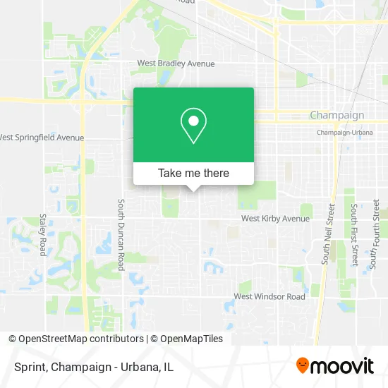 Mapa de Sprint