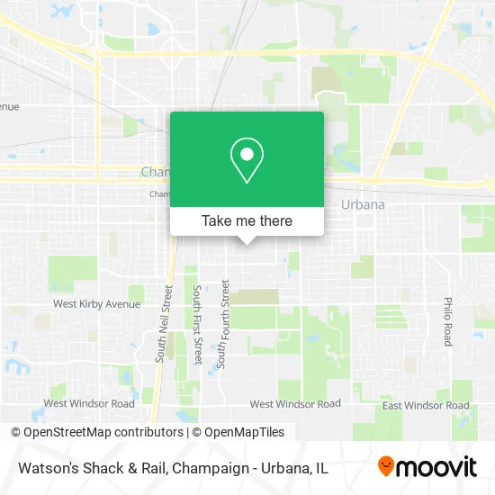 Mapa de Watson's Shack & Rail