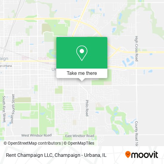 Rent Champaign LLC map