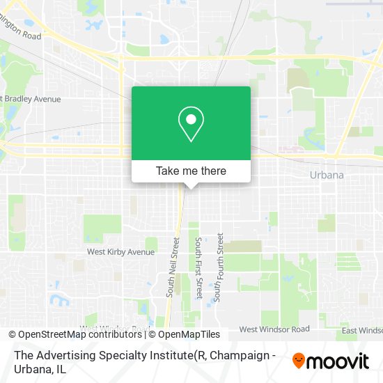 Mapa de The Advertising Specialty Institute