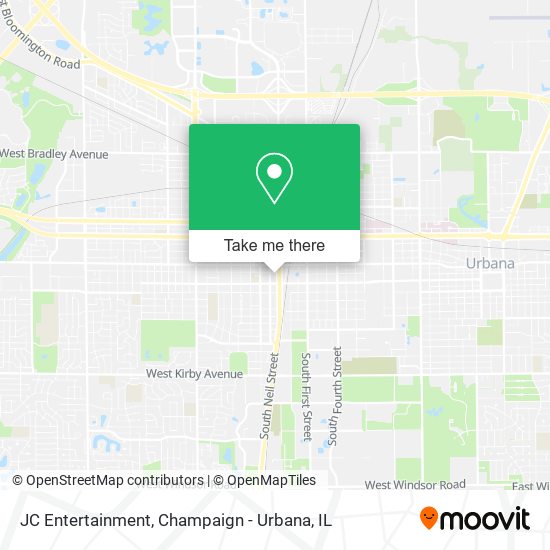 JC Entertainment map