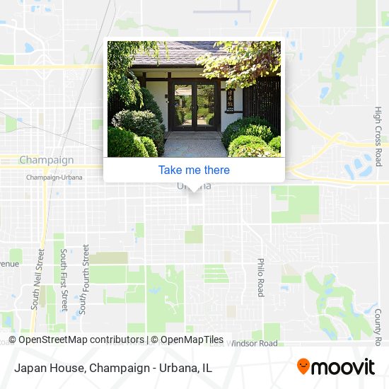 Japan House map