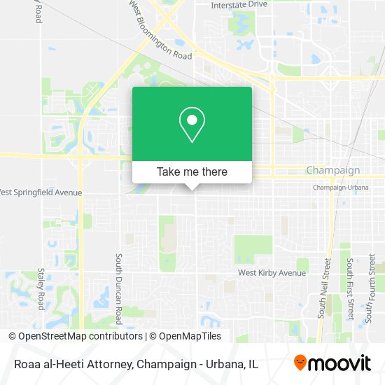 Mapa de Roaa al-Heeti Attorney