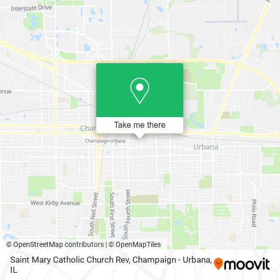 Mapa de Saint Mary Catholic Church Rev