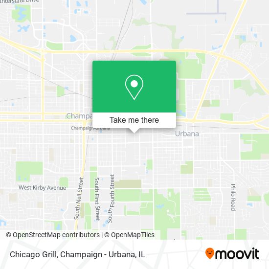 Mapa de Chicago Grill