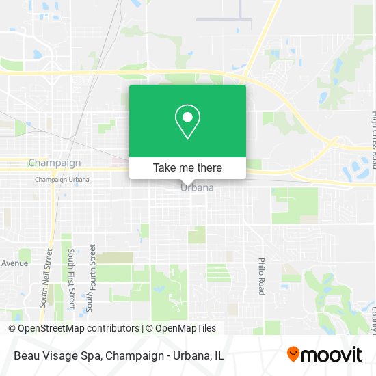 Beau Visage Spa map