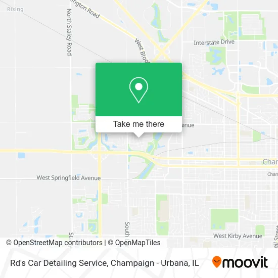 Rd's Car Detailing Service map