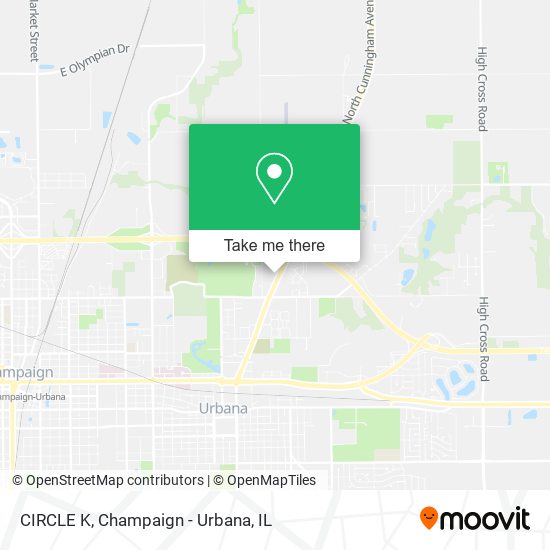 Mapa de CIRCLE K
