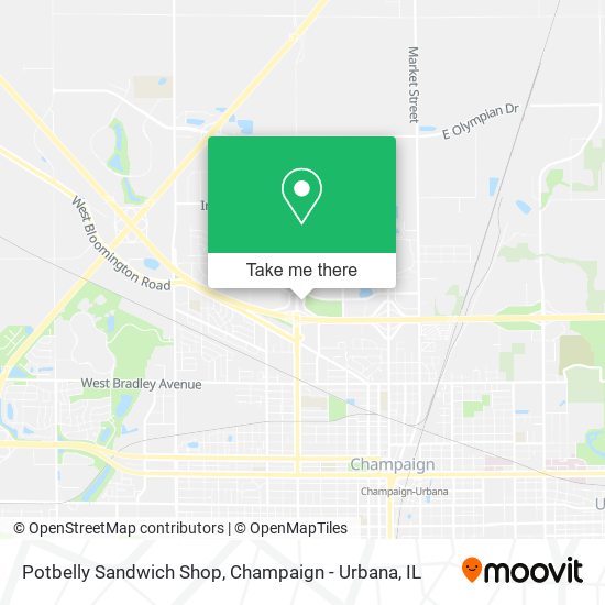 Potbelly Sandwich Shop map