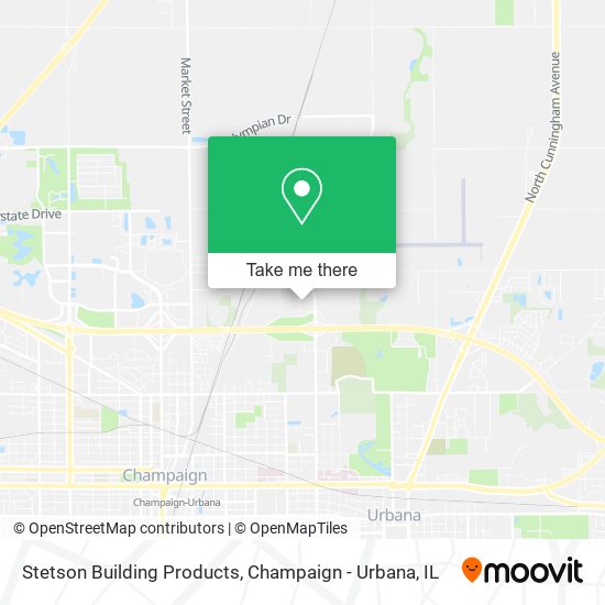 Stetson Building Products map