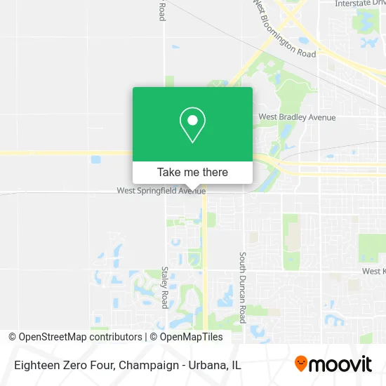 Mapa de Eighteen Zero Four