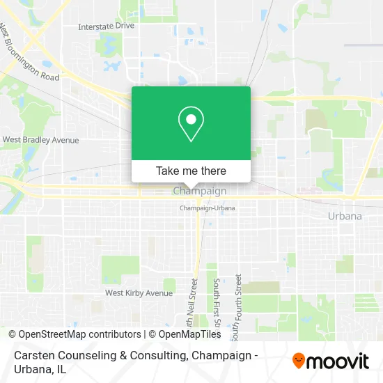 Carsten Counseling & Consulting map