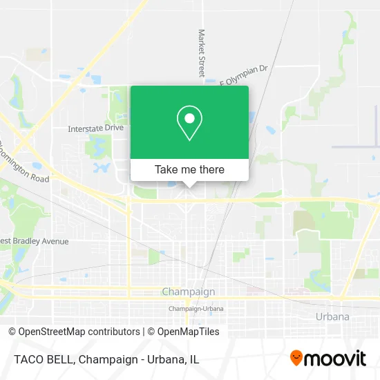 Mapa de TACO BELL