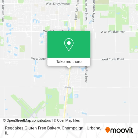 Regcakes Gluten Free Bakery map