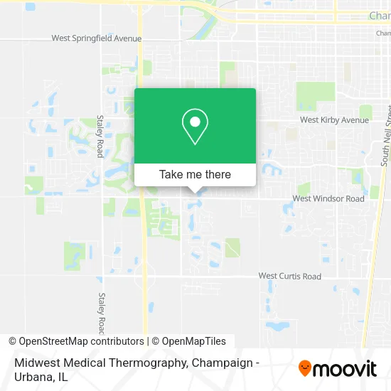 Mapa de Midwest Medical Thermography