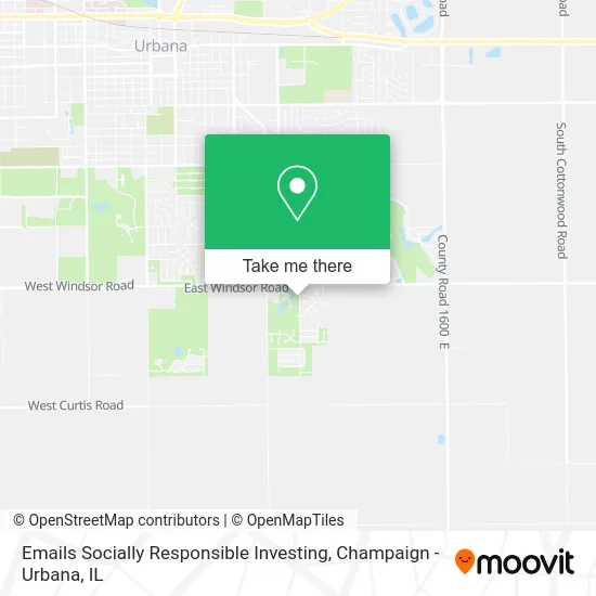 Emails Socially Responsible Investing map